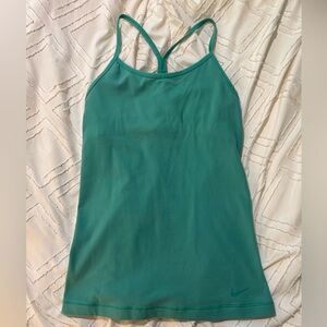 Nike Women's Green Camisole Top
